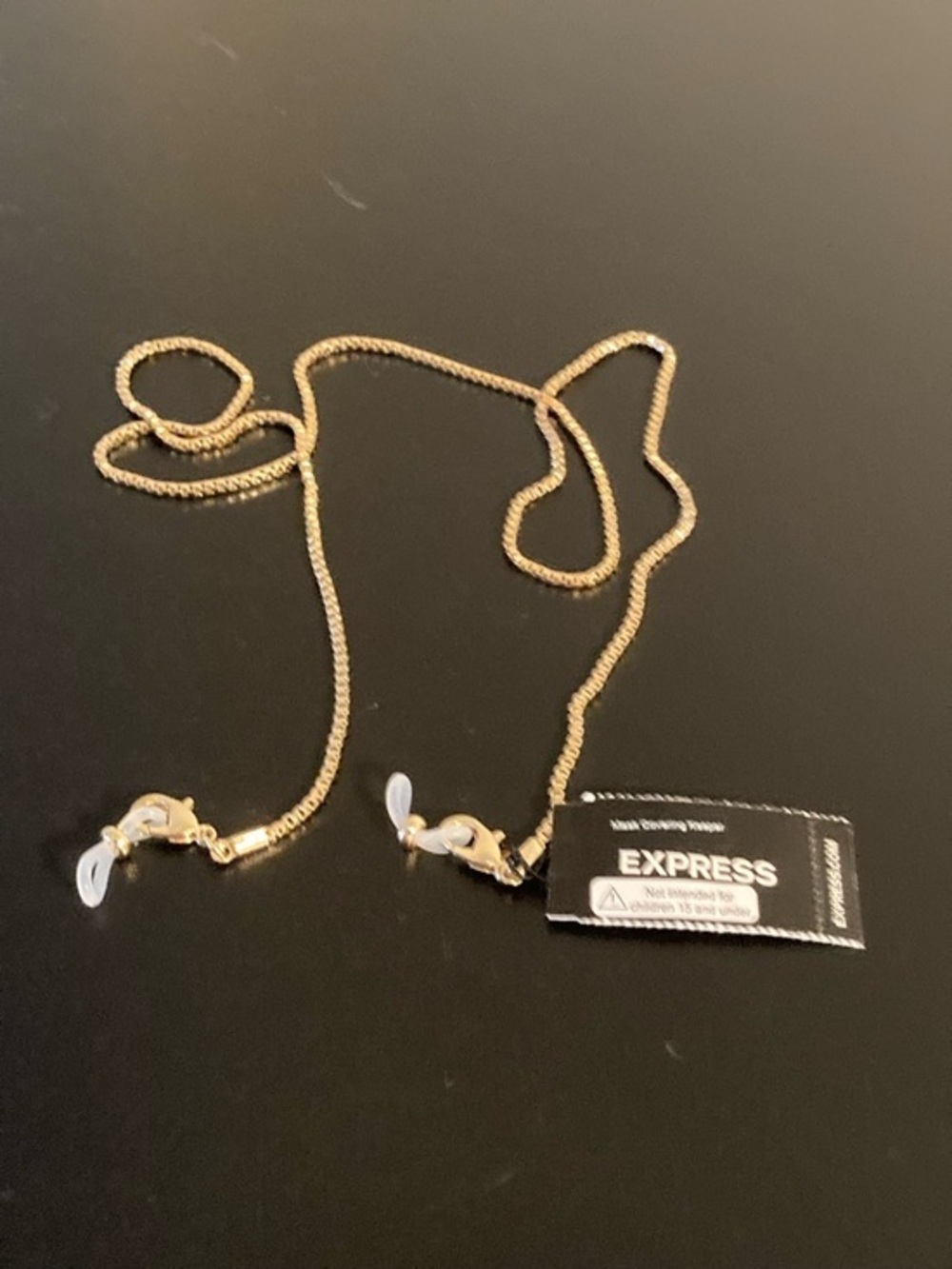 Express Gold Chain Eyewear Necklace
